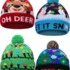 🎁2022 Early Christmas Sale - Christmas LED Light Knitted Beanies