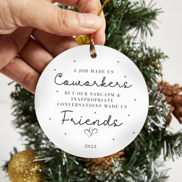✨🎄2023 Friend/Neighbor Gift Ornaments-I wish you live next door🥰