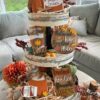 🔥Fall Sale🍂Fall Tiered Tray Decor