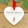 BEST CHRISTMAS GIFT HEART HANGING ORNAMENT
