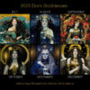 Dark Goddess 2025 Moon Phase Calendar