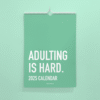 2025 CALENDAR ADULTING IS HARD