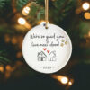 ✨🎄2023 Friend/Neighbor Gift Ornaments-I wish you live next door🥰