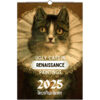 2025 Wall Hanging Calendar. Funny Art Novelty Gift