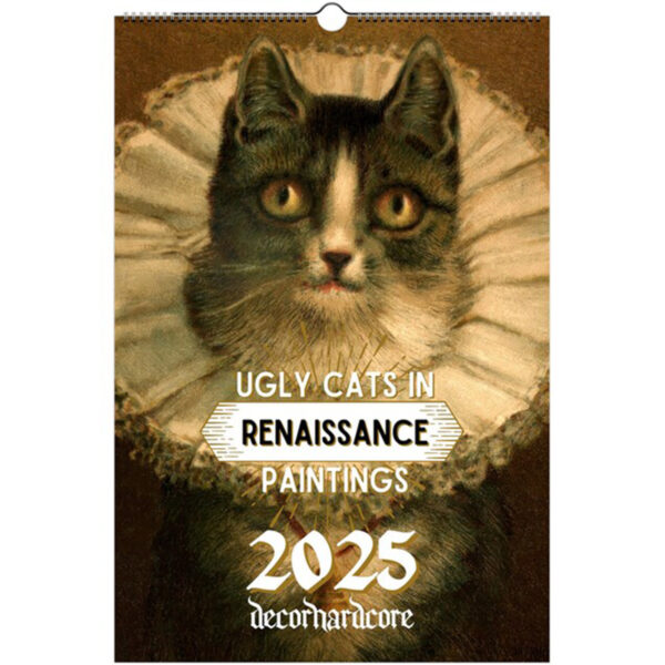 2025 Wall Hanging Calendar. Funny Art Novelty Gift