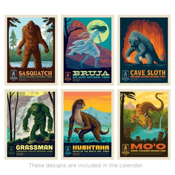 📅2025 Wall Calendar: Legends of the National Parks (Best Seller)