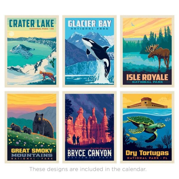 📅2025 Wall Calendar: National Parks (Best Seller)