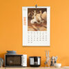 2025 Wall Hanging Calendar. Funny Art Novelty Gift