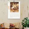 2025 Wall Hanging Calendar. Funny Art Novelty Gift