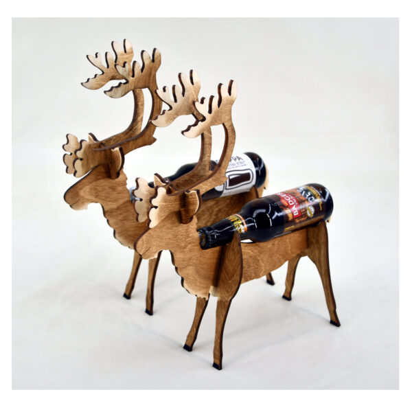 🦌🛷Deer And Sleigh Beer Holder - Perfect Christmas Gift