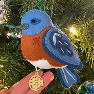 ✨Christmas Sale 80% OFF 🐦Hand Embroidered Felt Bird Ornament