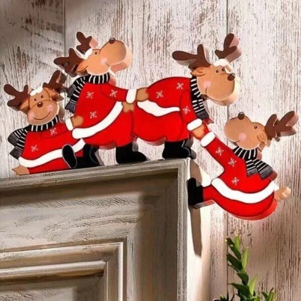 🎅Early Christmas Hot Sale🔥-Funny Christmas Door Frame Decorations🎁