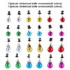 (🎄 Early Christmas Deals -40% Off ) Mini Fun Christmas Ornaments - Mustache Clips - 🎁 Funniest Prank Gifts