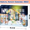 Nativity Advent Calendar - 24 Days of Christmas Nativity Scene Set