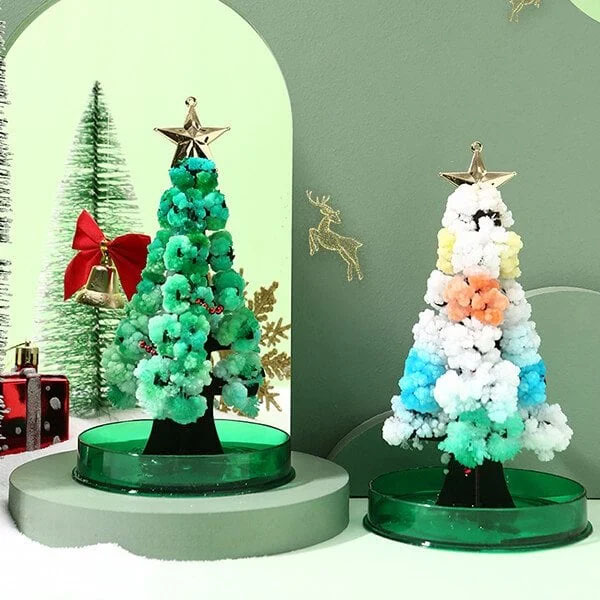 💧Water to Grow💦 - DIY Magic Crystal Christmas Tree🎄
