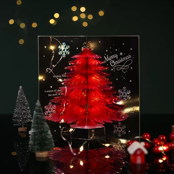 Last Day Hot Sale-40% OFF 🎄(4PCS/SET)Special 3D   Handmade Cards