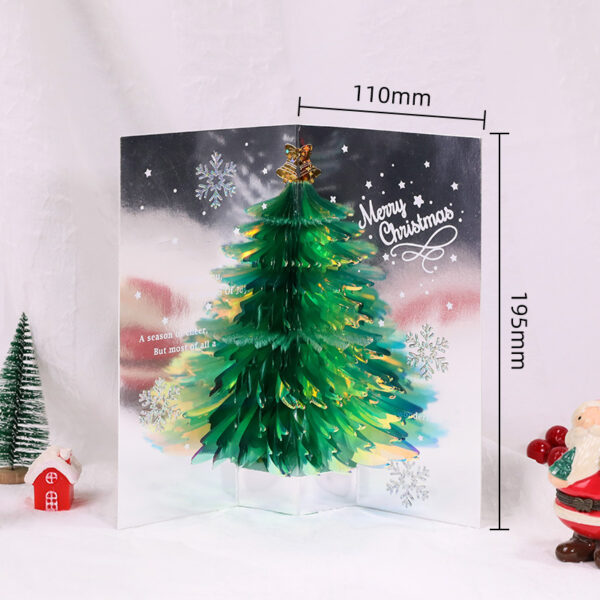 Last Day Hot Sale-40% OFF 🎄(4PCS/SET)Special 3D   Handmade Cards