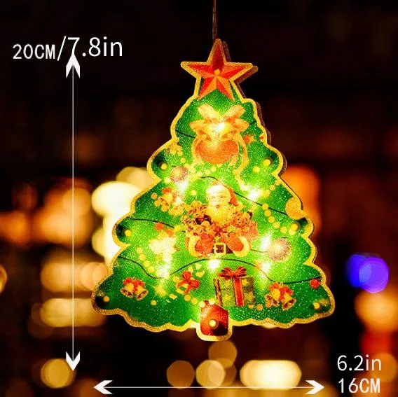 🎅Christmas Window Hanging Lights🎄