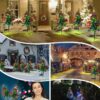 Solar Christmas Decorations Tree Lights
