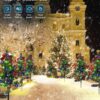 Solar Christmas Decorations Tree Lights