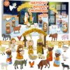 Nativity Advent Calendar - 24 Days of Christmas Nativity Scene Set