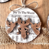 ✨Music Sheet Nativity Ornament