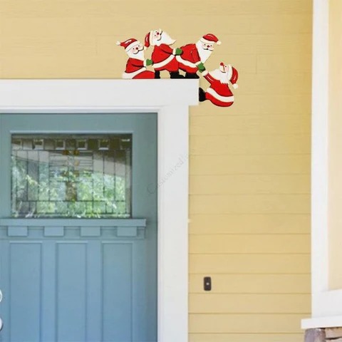 🎅Early Christmas Hot Sale🔥-Funny Christmas Door Frame Decorations🎁