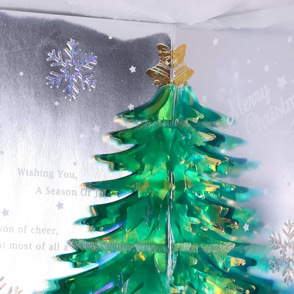 Last Day Hot Sale-40% OFF 🎄(4PCS/SET)Special 3D   Handmade Cards