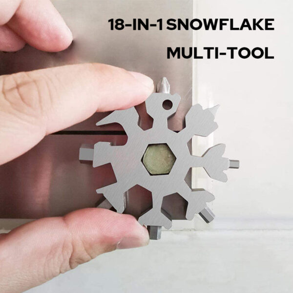 🎁Christmas Hot Sale🎁18-in-1 Snowflake Multi-Tool