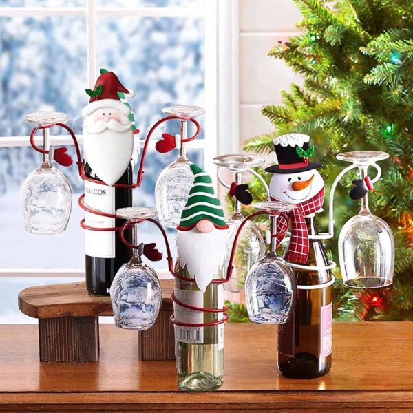 🎅Early   Sale-40% OFF 🔥Holiday Liquor Bottle & Glass Holders — Buy 2 Free Shipping