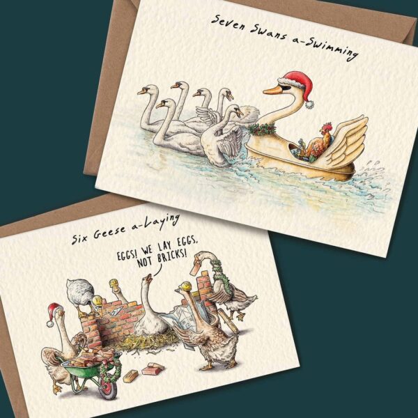 🎄Early Christmas Sale 🔥-Twelve Days Of Christmas Card Set