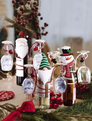 🎅Early   Sale-40% OFF 🔥Holiday Liquor Bottle & Glass Holders — Buy 2 Free Shipping