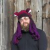 🐙Octopus Pattern Color Block Knitted Hat👒