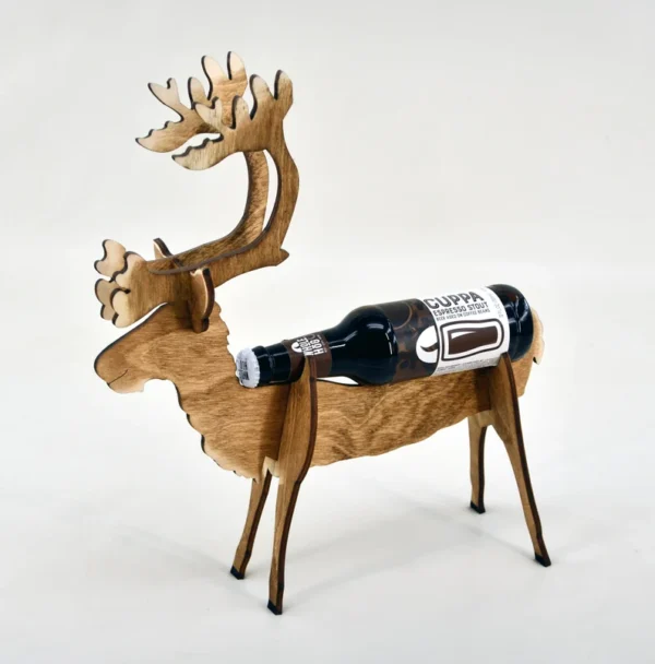 🦌🛷Deer And Sleigh Beer Holder - Perfect Christmas Gift