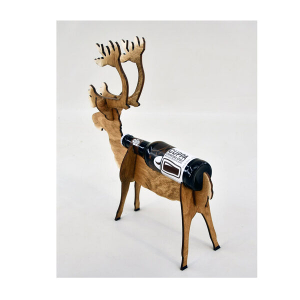🦌🛷Deer And Sleigh Beer Holder - Perfect Christmas Gift