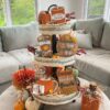 🔥Fall Sale🍂Fall Tiered Tray Decor