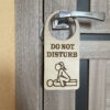 😈Joke Do Not Disturb On My Lunch Break Door Hanger