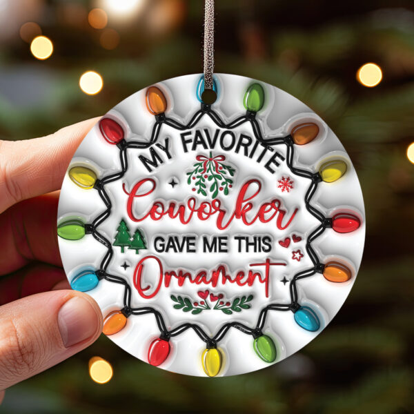 🔥CHRISTMAS PRE-SALE 50% OFF🎁BESTIES CHRISTMAS ROUND ORNAMENT