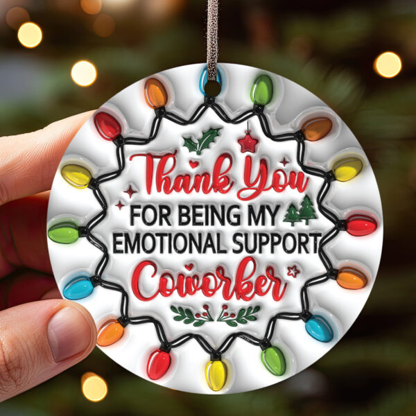 🔥CHRISTMAS PRE-SALE 50% OFF🎁BESTIES CHRISTMAS ROUND ORNAMENT