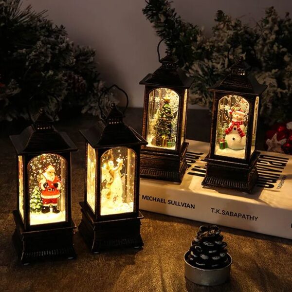🎄Christmas Snowflake Glowing Lantern🎁