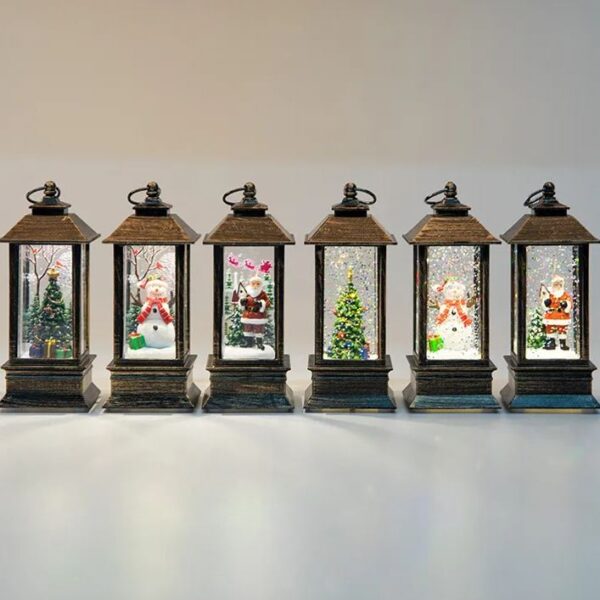🎄Christmas Snowflake Glowing Lantern🎁