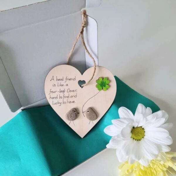 christmas sale 80% OFF✨Wooden Heart Decoration❤