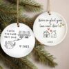 ✨🎄2023 Friend/Neighbor Gift Ornaments-I wish you live next door🥰