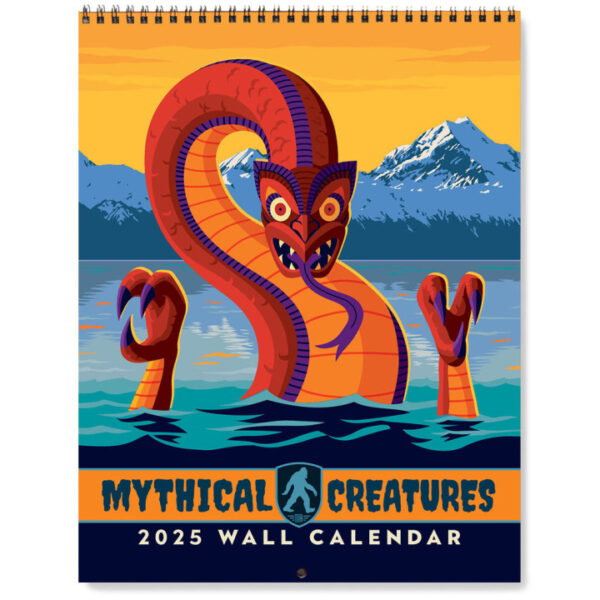 📅2025 Wall Calendar: Mythical Creatures From Around the World (Best Seller!)